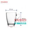 LG-3112611(126).755 - Bộ Tách Thủy Tinh Lucky Curver Cup Glass 315ml | Nhập Khẩu Thái Lan
