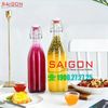Chai Gài Tròn 750ml | Chai thủy tinh nắp gài