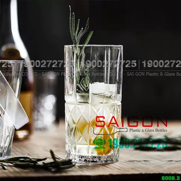 WHG6008 - Ly Thủy Tinh WHG Whisky Hi Ball Glass 400ml | Thủy Tinh Cao Cấp
