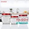 Hũ Thủy Tinh Sen Tim Đựng Yến 100ml