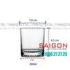 LG-143509 - Ly Thủy Tinh Lucky Diamond Rock Glass 255ml | Nhập Khẩu Thái Lan