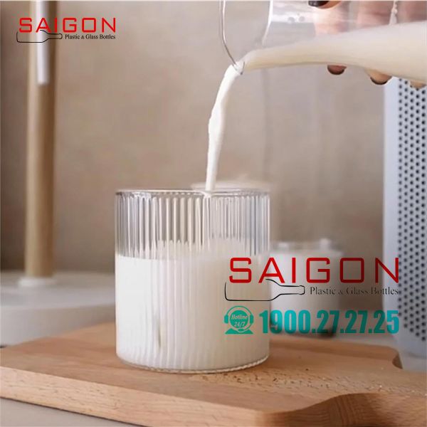 Ocean B24612 - Ly Thủy Tinh Ocean Pulse Double Rock Glass 355ml | Nhập Khẩu Thái Lan