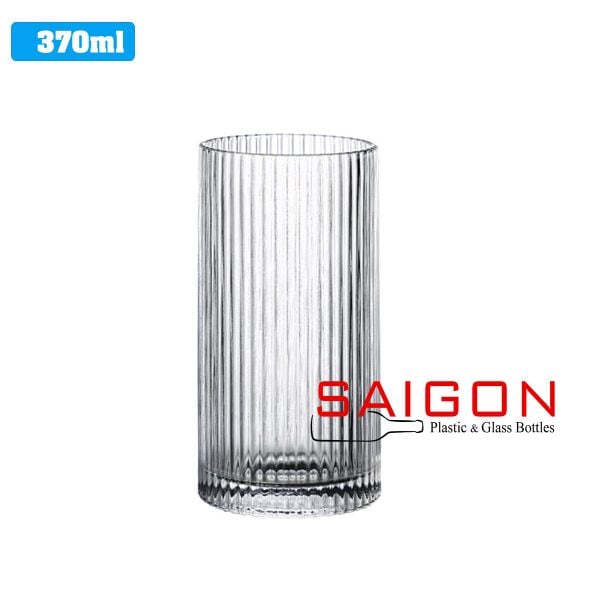 Ocean B24613 - Ly Thủy tinh Ocean Pulse Long Drink Glass 370ml | Nhập Khẩu Thái Lan