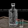 Bình Chiết Rượu , Bình Ngâm Rượu Rồng 500ml | Nắp Thủy Tinh Cao Su