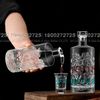Bình Chiết Rượu , Bình Ngâm Rượu Rồng 500ml | Nắp Thủy Tinh Cao Su