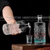 Bình Chiết Rượu , Bình Ngâm Rượu Rồng 500ml | Nắp Thủy Tinh Cao Su