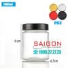 Hũ Trụ 180ml Nắp Thiếc Dày P63 | Hũ Thủy Tinh Nắp Thiếc