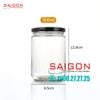 Hũ Trụ 500ml | Hũ Thủy Tinh Nắp Thiếc