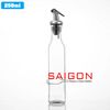 Chai Vuông Xịt Dầu 250ml | Chai thủy tinh nắp xịt dầu
