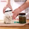 Hũ Lục Giác 380ml | Hũ Thủy Tinh Nắp Thiếc