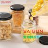 Hũ Lục Giác 80ml | Hũ Thủy Tinh Nắp Thiếc