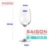 Ocean 1035R15 - Ly Thủy Tinh Ocean Madison Stripe Red Wine 425ml | Nhập Khẩu Thái Lan