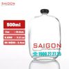 Chai Dẹp Nắp Nhựa 500ml | Chai thủy tinh nắp nhựa