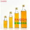 Chai Vuông 1000ml | Chai thủy tinh nắp nhôm