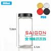 Hũ Trụ 300ml Nắp Thiếc Dày P58 | Hũ Thủy Tinh Nắp Thiếc