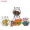 Hũ Nghiêng 180ml | Hũ thủy tinh nắp nhựa