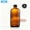 Chai Boston Hỗ Phách 500ml  | Chai thủy tinh nắp nhựa