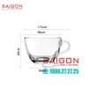 PG310 - Tách Thủy Tinh Prim Earl's Cup 220ml | Nhập Khẩu Thái Lan