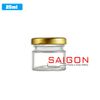 Hũ Trụ 25ml | Hũ Thủy Tinh Nắp Thiếc