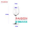 Ocean 1035W12 - Ly Thủy Tinh Ocean Madison Stripe White Wine 350ml | Nhập Khẩu Thái Lan