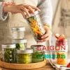Hũ Đáy Nhỏ 500ml Nắp Nhôm P82 | Hũ Thủy Tinh Nắp Nhôm