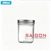 Hũ Đáy Nhỏ 200ml Nắp Nhôm P72 | Hũ Thủy Tinh Nắp Nhôm