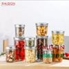 Hũ Đáy Nhỏ 100ml Nắp Nhôm P72 | Hũ Thủy Tinh Nắp Nhôm