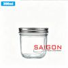Hũ Đáy Nhỏ 300ml Nắp Nhôm P82 | Hũ Thủy Tinh Nắp Nhôm