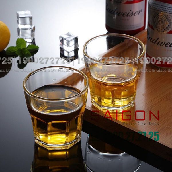 LG-101110(10001) - Ly Thủy Tinh Lucky Centra Rock 285ml | Nhập Khẩu Thái Lan