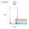 Libbey 44 - Ly Thủy Tinh Libbey Straight Sided Hi Ball 237ml | Nhập Khẩu USA