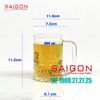 PG372 - Ly Thủy Tinh Prim Plaza Beer Mug 300ml | Nhập Khẩu Thái Lan