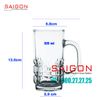 PG131 - Ly Thủy Tinh Prim Plaza Beer Mug 315ml | Nhập Khẩu Thái Lan