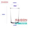 Libbey 56 - Ly Thủy Tinh Libbey Straight Sided Juice 148ml | Nhập Khẩu USA