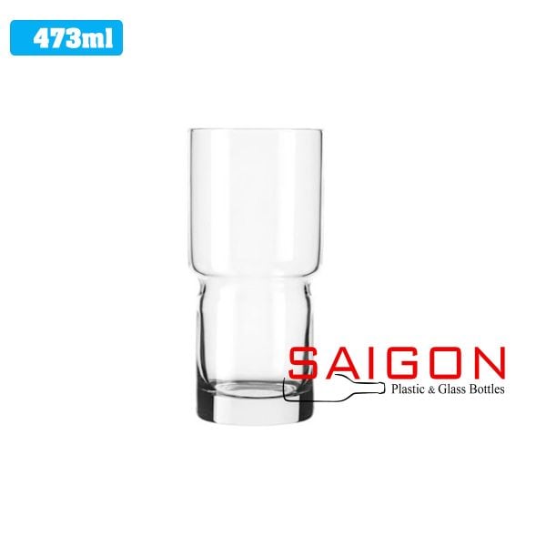 Libbey 12040 - Ly Thủy Tinh  Cao Cấp Libbey Duratuff Newton Cooler 473ml | Nhập Khẩu USA