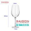 LIBBEY 7519 - Ly Thủy Tinh Libbey Vina Wine 355ml | Nhập Khẩu USA