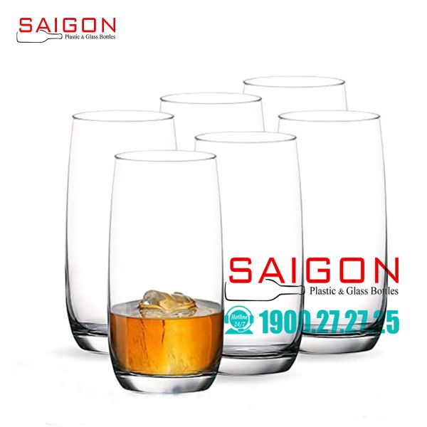 Ocean C13013 - Ly Thủy Tinh Ocean Iris Long Drink Glass 370ml | Nhập Khẩu Thái Lan