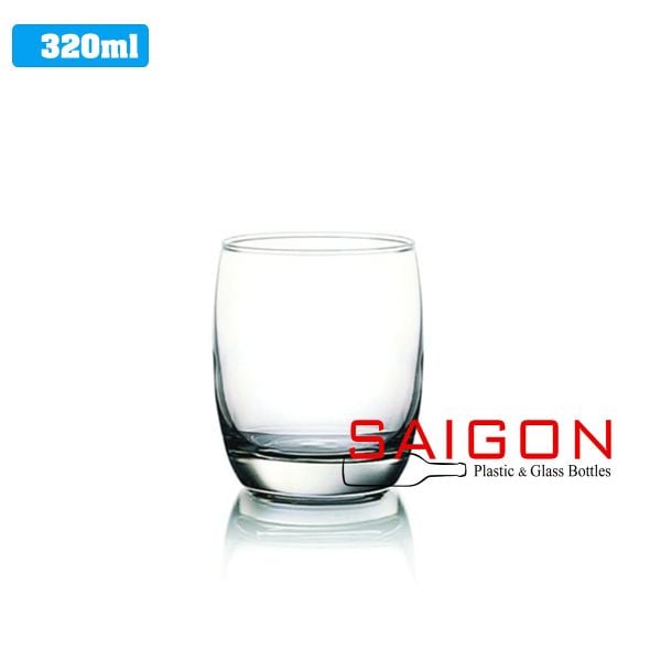 Ocean C13011 - Ly Thủy Tinh Ocean Iris Rock Glass 320ml | Nhập Khẩu Thái Lan