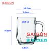 PG307 - Ly Thủy Tinh Prim Vista Beer Mug 275ml | Nhập Khẩu Thái Lan