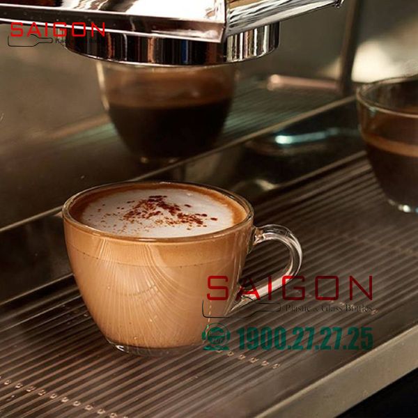 PG310 - Tách Thủy Tinh Prim Earl's Cup 220ml | Nhập Khẩu Thái Lan