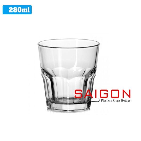 Deli 2009 - Ly Thủy Tinh Deli Central Lùn 280ml | Thủy Tinh Cao Cấp