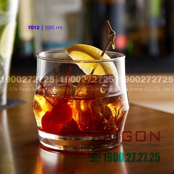 Ocean B17012- Ly Thủy Tinh Ocean Scirocco Rock 340ml | Nhập Khẩu Thái Lan