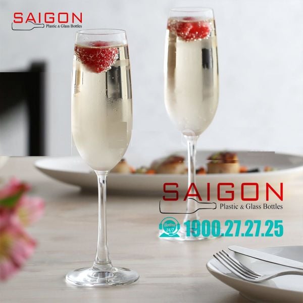 Ocean 1015F07 - Ly Thủy Tinh Ocean Madison Flute Champagne 210ml | Nhập Khẩu Thái Lan