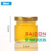 Hũ Trụ 50ml | Hũ Thủy Tinh Nắp Thiếc