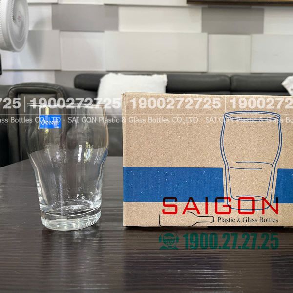 Ocean B25412 - Ly Thủy Tinh Ocean Belly Tumbler Glass 355ml | Nhập Khẩu Thái Lan