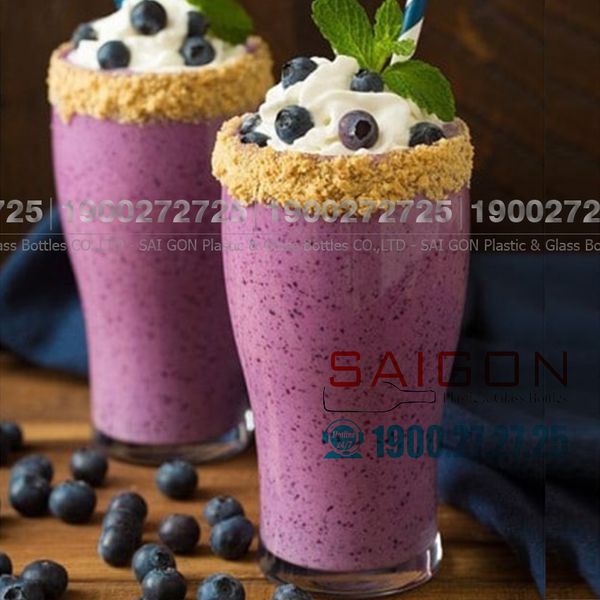 Ocean B01010 - Ly Sinh Tố Thủy Tinh Ocean Conical Super  285ml | Nhập Khẩu Thái Lan