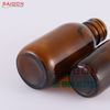 Chai Tròn Bầu Hỗ Phách 100ml  | Chai thủy tinh nắp nhôm
