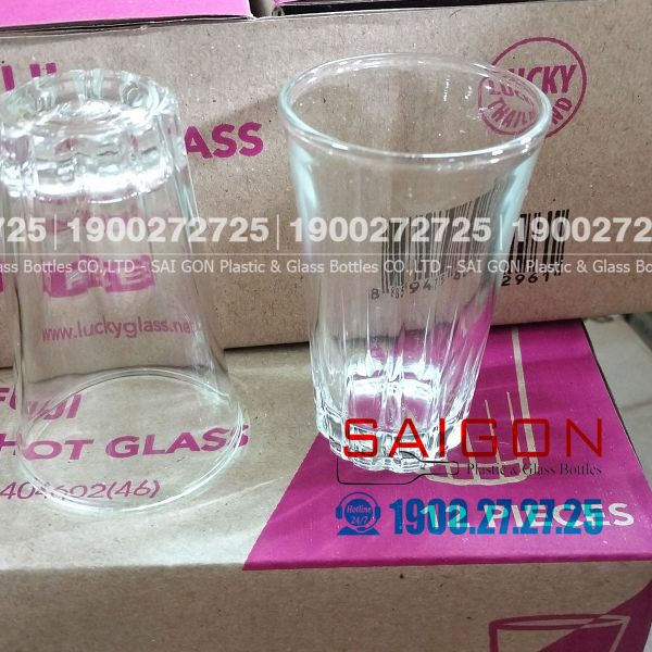 LG-404602(46) - Ly Thủy Tinh Lucky Fuij Shot Glass 60ml | Nhập Khẩu Thái Lan