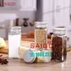 Chai Vuông Gia vị 120ml  | Chai thủy tinh rắc gia vị