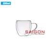 Deli GBP210-250 - Ly Thủy Tinh 02 Lớp Delisoga Tumber Double Wall Glass 250ml | Thủy Tinh Cao Cấp