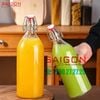 Chai Gài Tròn 2000ml | Chai thủy tinh nắp gài